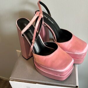 Pink platforms